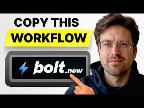 Bolt.new Tutorial for Beginners (the Cursor AI and V0 Killer) thumbnail