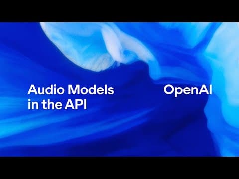 How to Create a Voice Agent Using OpenAI's API thumbnail