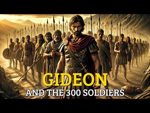 The Story of Gideon - He Defeated the Midianite Army with Only 300 Soldiers! | Bible Stories thumbnail