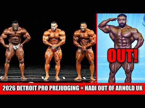 2026 Detroit Pro Prejudging + Hadi Choopan Officially OUT of Arnold UK thumbnail