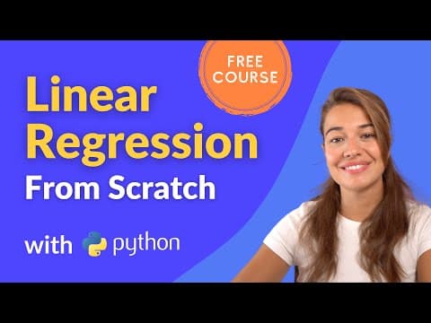 How to Implement Linear Regression from Scratch in Python? thumbnail