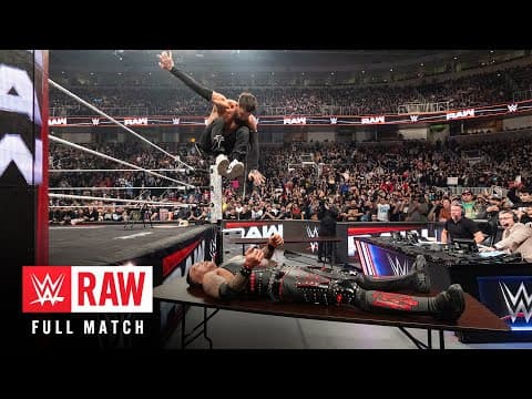 FULL MATCH: Damian Priest vs. Finn Bálor | Street Fight: Raw, Jan. 13, 2025 thumbnail