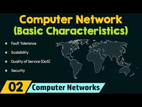 Computer Networks - Basic Characteristics thumbnail
