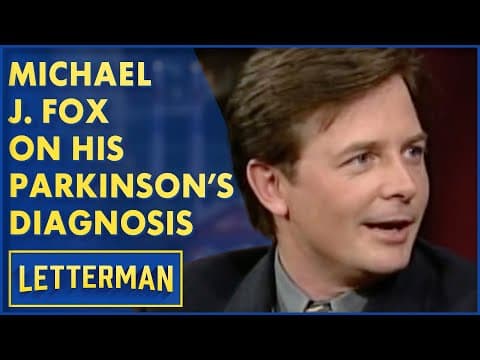 Michael J. Fox Talks About His Parkinson's Diagnosis | Letterman thumbnail