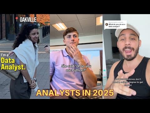 What Does a Data Analyst Do: Meetings, Data, Excel, SQL thumbnail