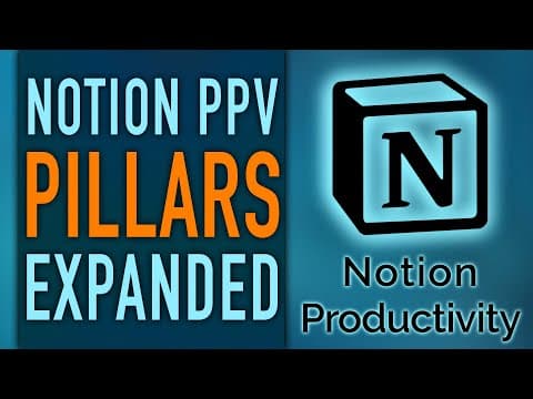 What Are Pillars in Notion and How Can They Organize Your Life? thumbnail