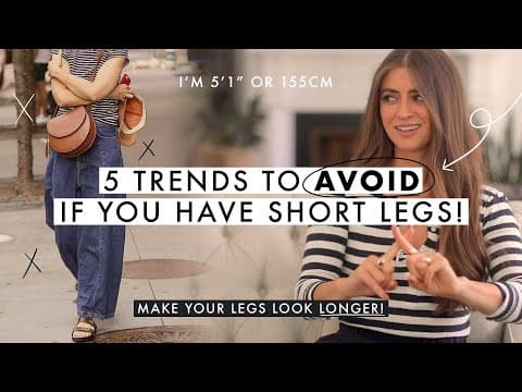 5 Trends To AVOID if you have Short Legs (Like Me) thumbnail