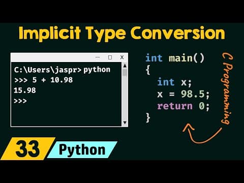 Implicit Type Conversion in Python thumbnail