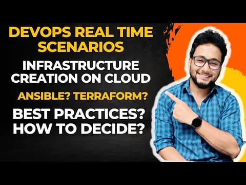 DevOps Real World Problems | DevOps Real Time Scenarios | AWS Infrastructure Interview Questions thumbnail