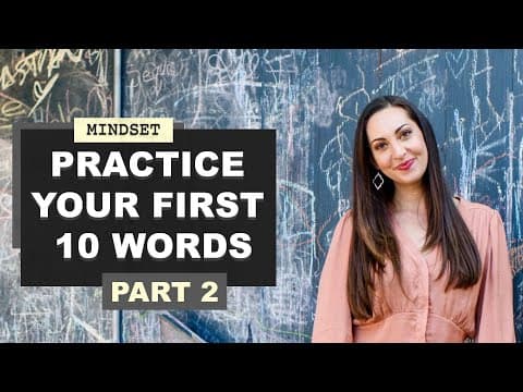 Practise your first 10 words | Charisma and Body Language Expert Vanessa Van Edwards thumbnail