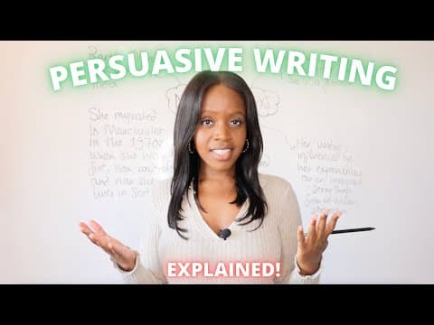 3 EASY Ways You Can Start ANY Persuasive Writing Essay (GCSE Language Paper 2, Question 5) thumbnail