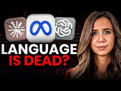 Meta Just Changed Everything - The End of Language-Based AI? thumbnail