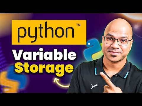Variable Storage in Python | 12 thumbnail