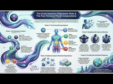 Wow! 2 Weeks of 4 Powerful Pluto in Aquarius Conjunctions ~2026 Astrology thumbnail