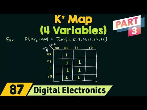 4 Variable Karnaugh Map (Part 3) thumbnail