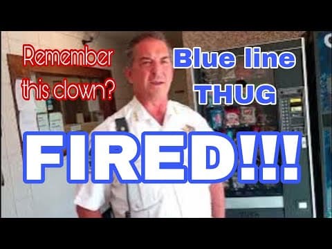 TYRANT CHIEF GOT HIMSELF CANNED!!! I TOLD HIM THIS WOULD HAPPEN! thumbnail