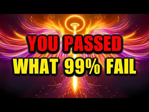 Chosen One: You Passed God's Hardest Test Unknowingly — Results: EXCELLENT! 📋⭐ thumbnail
