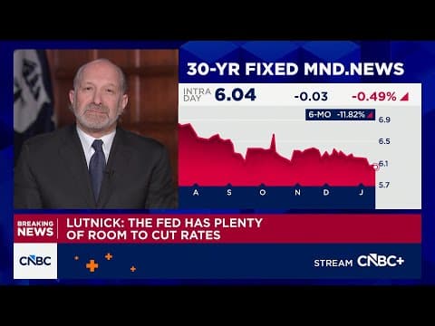 Watch CNBC's full interview with U.S. Secretary of Commerce Howard Lutnick thumbnail