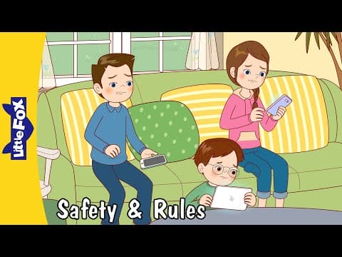 Screen Time, Fire Drills & Good Habits! | Home Rules & Safety | Little Fox thumbnail