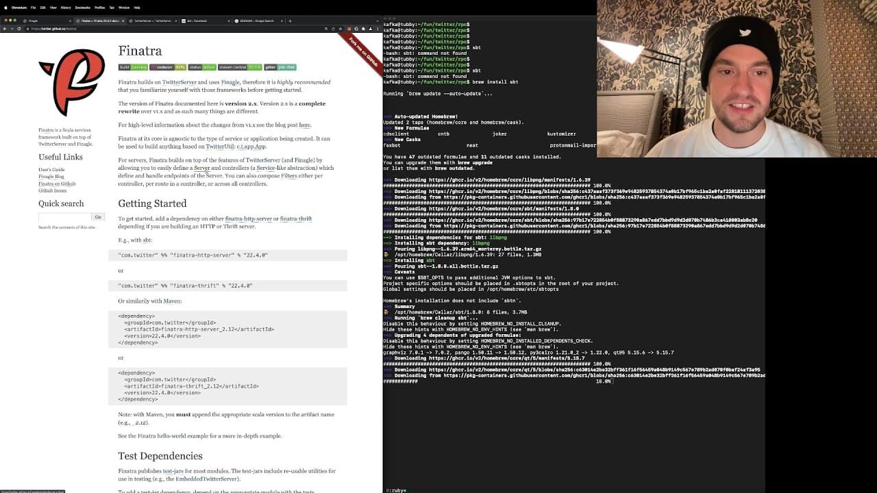 YouTube video player