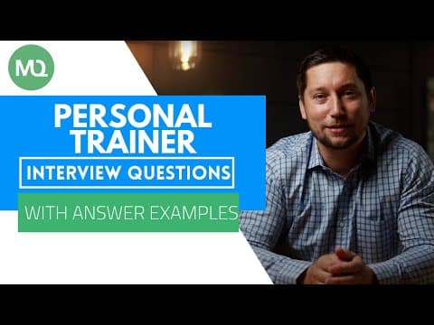Personal Trainer Interview Questions with Answer Examples thumbnail