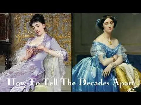 A Closer Look: Telling The Decades Apart Within 19th Century Fashion | Cultured Elegance thumbnail