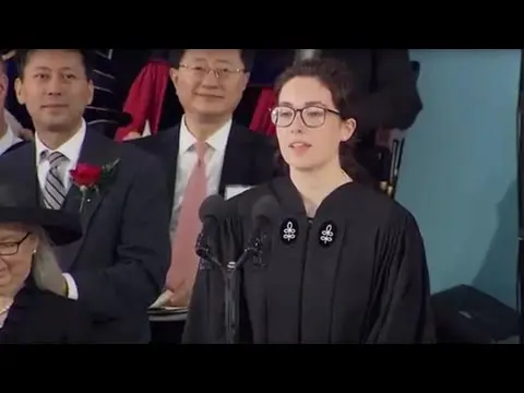 Latin Orator Anne Power | Harvard Commencement 2016 thumbnail