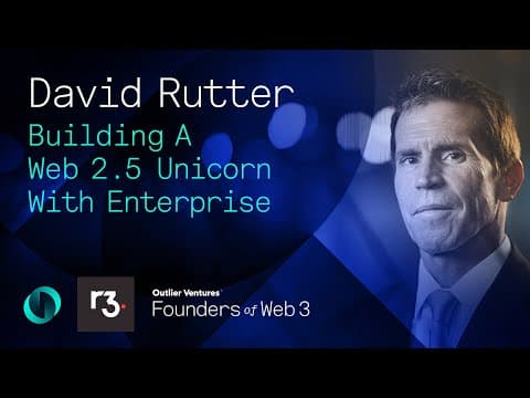 What Did David Rutter of R3 Achieve in Enterprise Blockchain? thumbnail