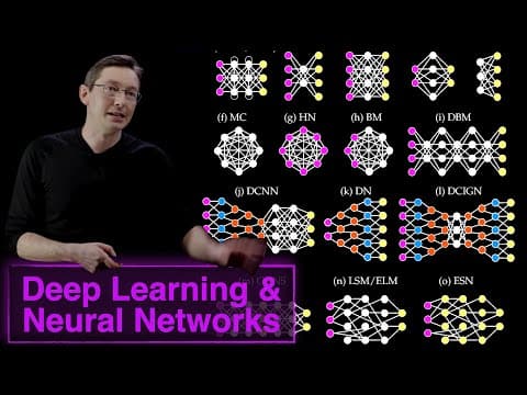 Neural Network Architectures & Deep Learning thumbnail