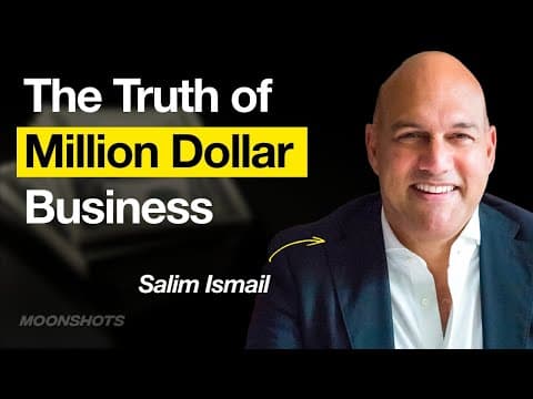 The Successful Entrepreneur Formula w/ Salim Ismail | EP #47 Moonshots and Mindsets thumbnail