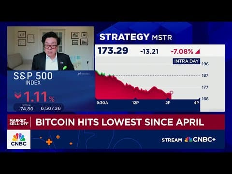 Tom Lee points out a mechanical 'glitch' that may be fueling crypto's rollover thumbnail