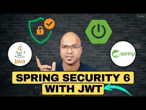 Spring Security 6 with Spring Boot and JWT Tutorial thumbnail