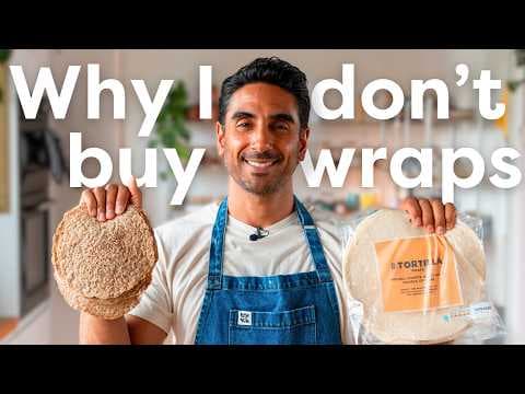 High-protein, gut-friendly wraps you can make with 3 ingredients (no additives) thumbnail