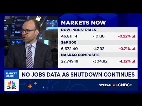 Goldman Sachs' Jan Hatzius: It looks like employment growth is fairly close to zero thumbnail