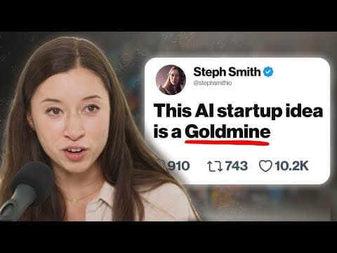 5 AI Startup Ideas So Good You’ll Quit Your Job in 24hrs thumbnail