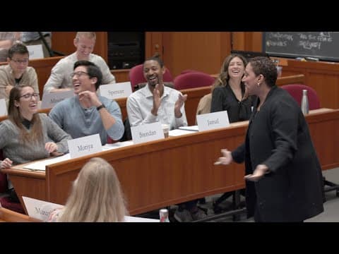 Take a Seat in the Harvard MBA Case Classroom thumbnail