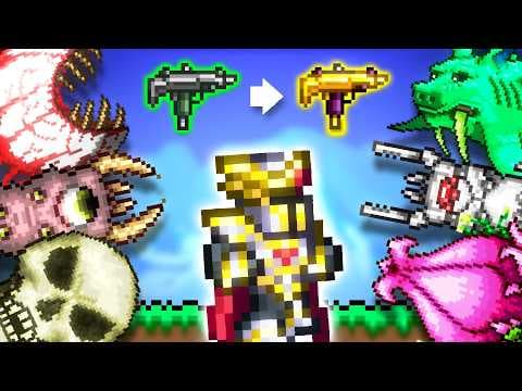 I Beat Terraria But My Weapons Upgrade... thumbnail