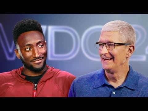 Talking Tech and AI with Tim Cook! thumbnail