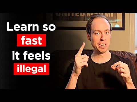 Learn a Language So Fast It Feels Illegal - Guide on What To Do thumbnail