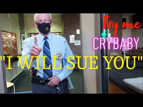 Crybaby at the courthouse!! (he said he would sue if I post this) thumbnail