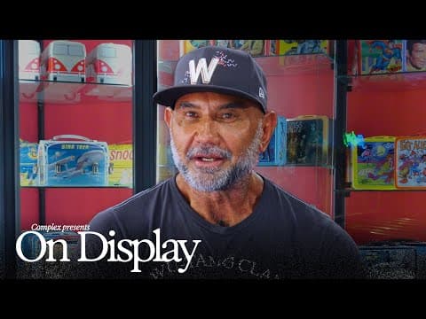 Inside Dave Bautista's Compound: Vintage Lunch Box Collection & Life-Sized Dinosaurs | On Display thumbnail