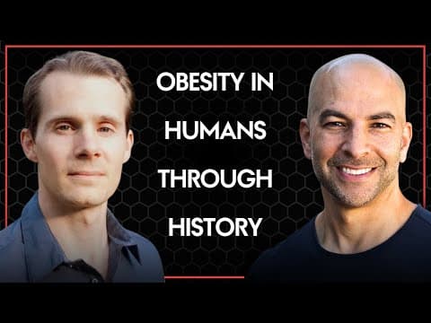 How obesity has changed for humans throughout history | Peter Attia and Stephan Guyenet thumbnail