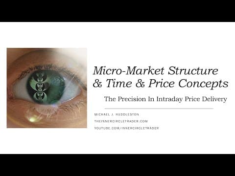 ICT Institutional Price Action - Micro-Market Structure & Time & Price Concepts thumbnail