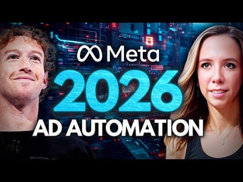 Meta Just Killed the Creative Industry: The 2026 Automation Apocalypse thumbnail