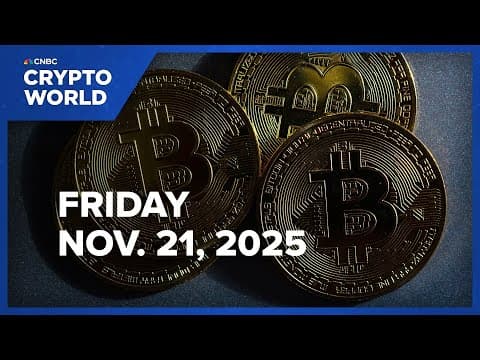 Bitcoin sheds 10% in a week as investors continue flight from risk assets: CNBC Crypto World thumbnail