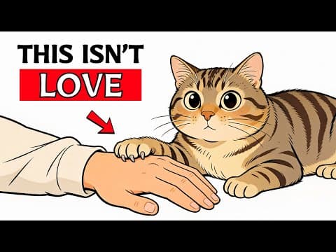If Your Cat Puts Their Paw on You, They're Trying To Tell You This… thumbnail