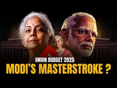 MODI’s MASTERSTROKE Budget 2025 Analysed in Simple words: Budget 2025 case study thumbnail