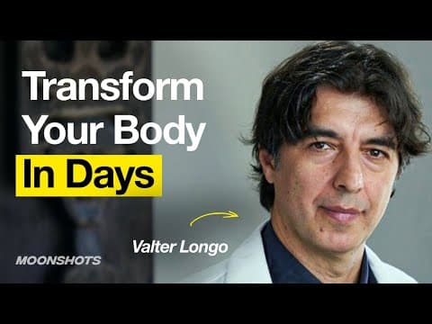 The Groundbreaking Science of Water Fasting w/ Valter Longo | EP #78 thumbnail
