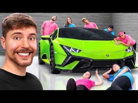 MrBeast Last to Take Hand Off Lamborghini Keeps It thumbnail