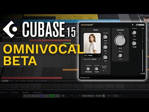 Omnivocal – Discover the Vocal Revolution | New Features in Cubase 15 thumbnail